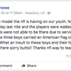 Facebook screenshot